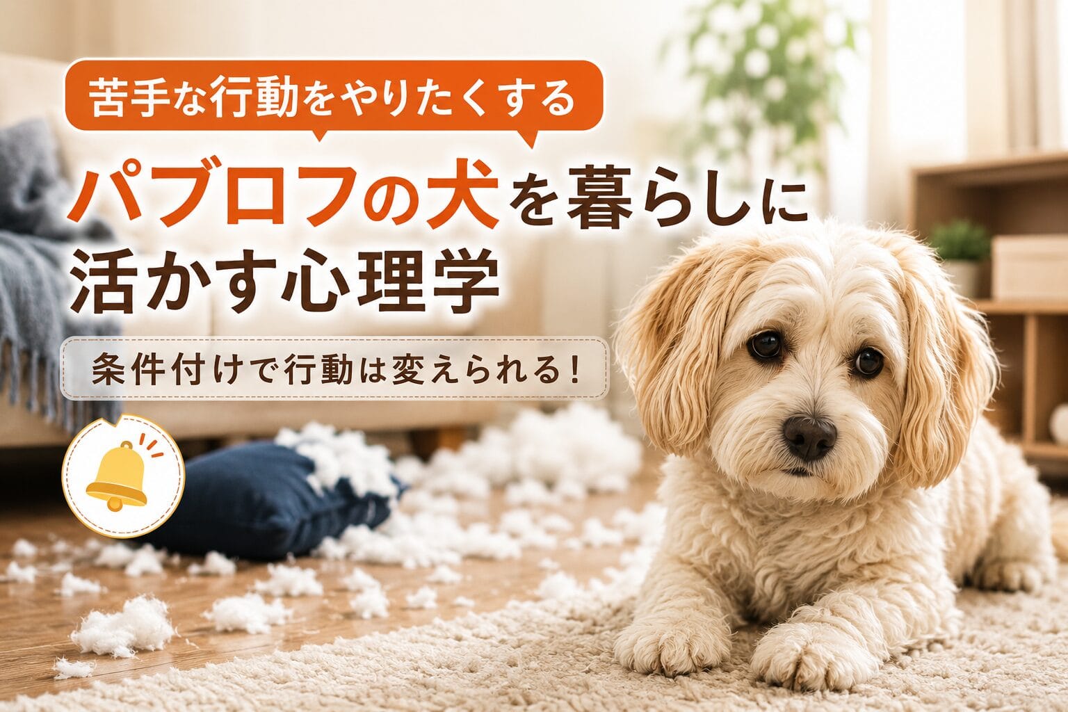 苦手な行動をやりたくする:パブロフの犬を暮らしに使う方法