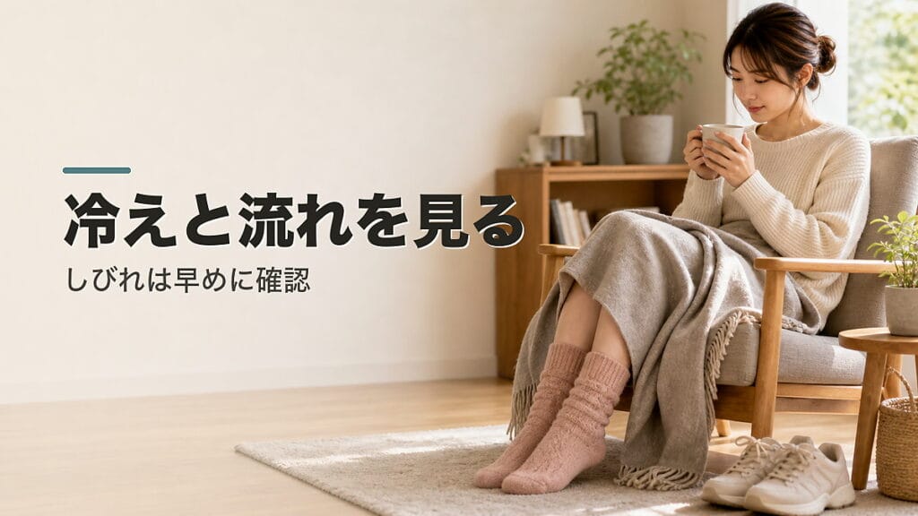 末梢血行障害の改善方法：冷えと流れを見るのアイキャッチ画像