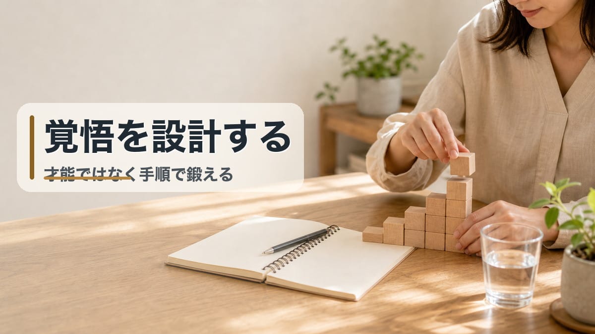 覚悟は才能じゃない。科学で鍛える9つのステップ