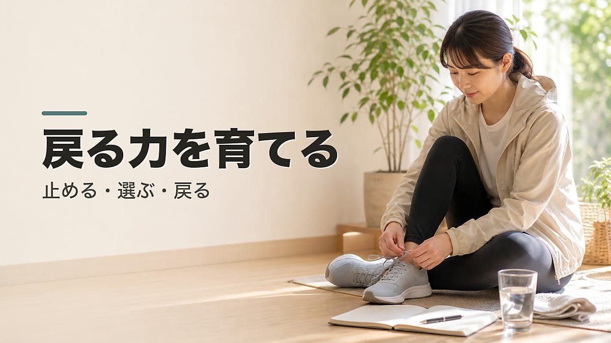 不安に振り回される人へ：前頭前野の整え方のアイキャッチ画像