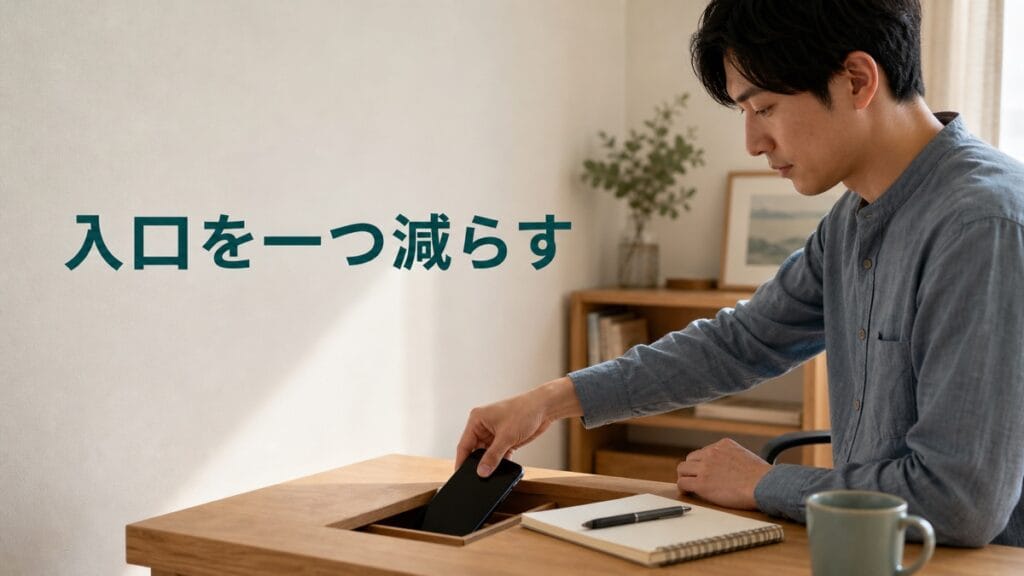刺激を追い続けて空しくなる人へ:入口を減らすのアイキャッチ画像