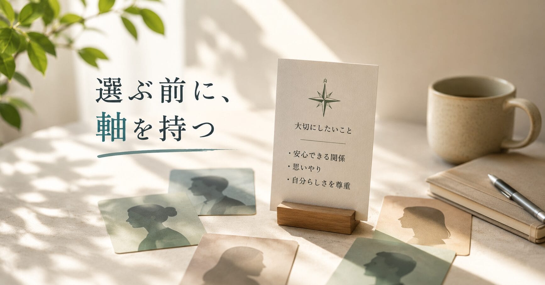 STEP1｜恋人が欲しい人へ：理想と価値観を整理する